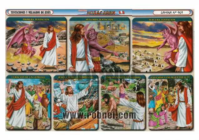 Tentaciones Y Milagros De Jesus